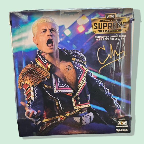 AEW Unrival Supreme Collection 1 Cody Rhodes Action Figure (Limited Edition) - Picture 2 of 11